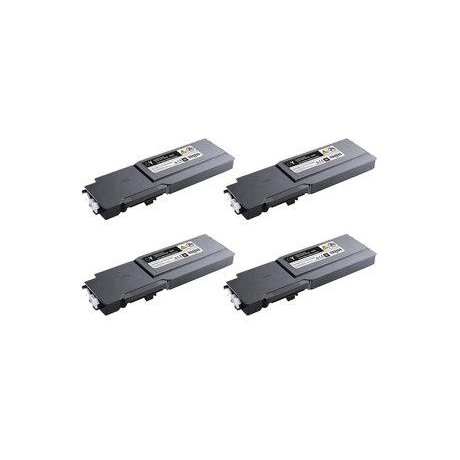 Negro compatib para Dell C3760N,3760DN,3765DNF 11K593-11119