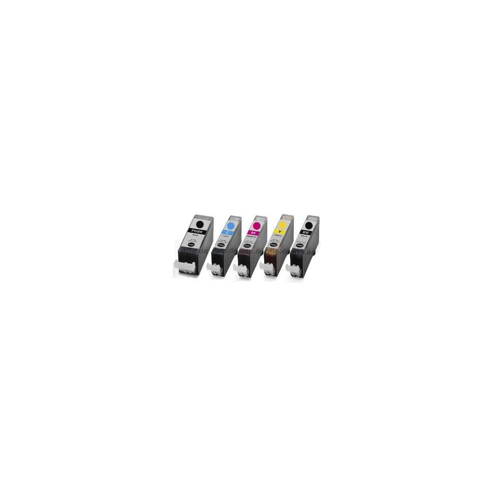 11ml Negro con chip Canon IP 4850,MG 5150,MG 5250,4540B001