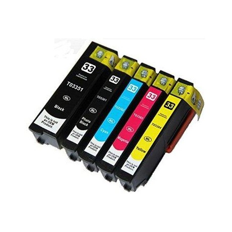 14Ml Compatible Epson XP530/XP630/XP635/XP83033XLBK(FOTO)