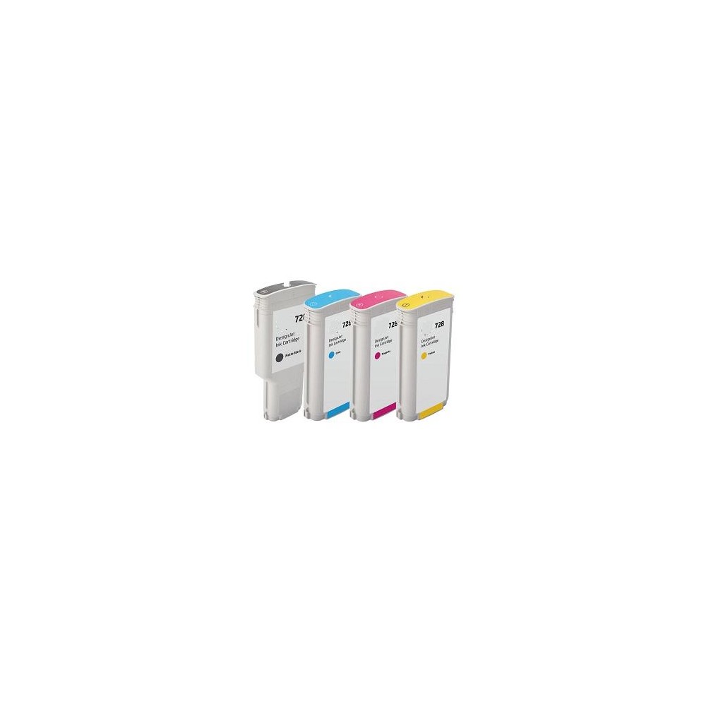 300ml Negro Pigment Com Hp Designjet T730 ,T830 728BK