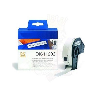 Blanco 17mmX87mm 300psc paraBrother P-Touch QL1000 1050 1060