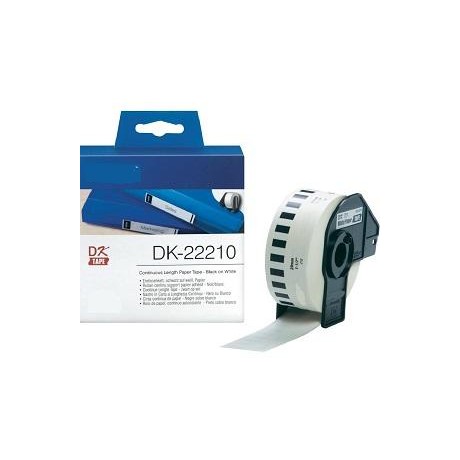 Blanco 29mmX30.48m  para Brother P-Touch QL1000 1050 1060