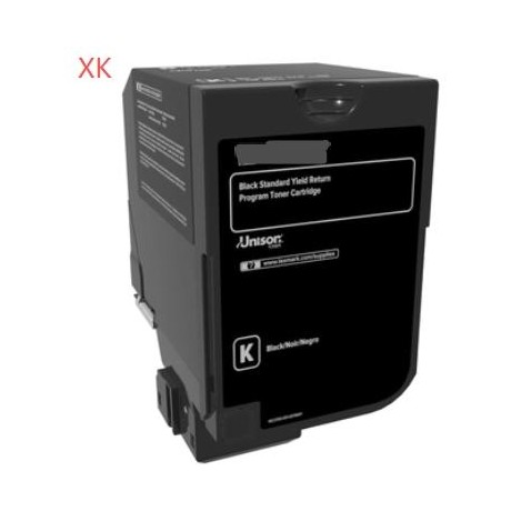 Black compatible para Lexmark CS632/CX635-20K