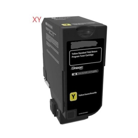 Yellow compatible para Lexmark CS632/CX635-11.7K