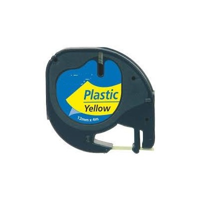 BK-Yellow 12mmX4m Plastica  Dymo 2000,LT100H,QX50S0721670