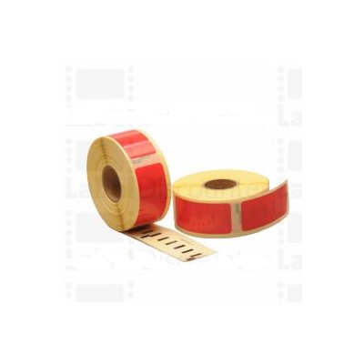 Rojo 54mmX25mm 500psc para DYMO Labelwriter 400-S0722520